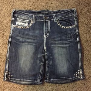 Cowgirl Tuff Co Shorts Sz W34 Gently Used